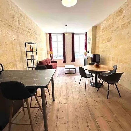Apartment 2 - Hypercentre - Free Parking - Clim - Wifi - Netflix Libourne